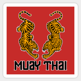 Muay Thai Tiger Sticker